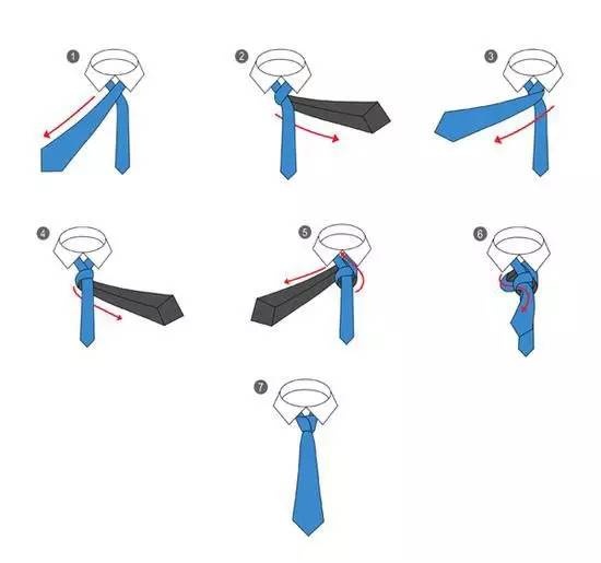 如何打领带图解技术教程！打领带的12种方式！
